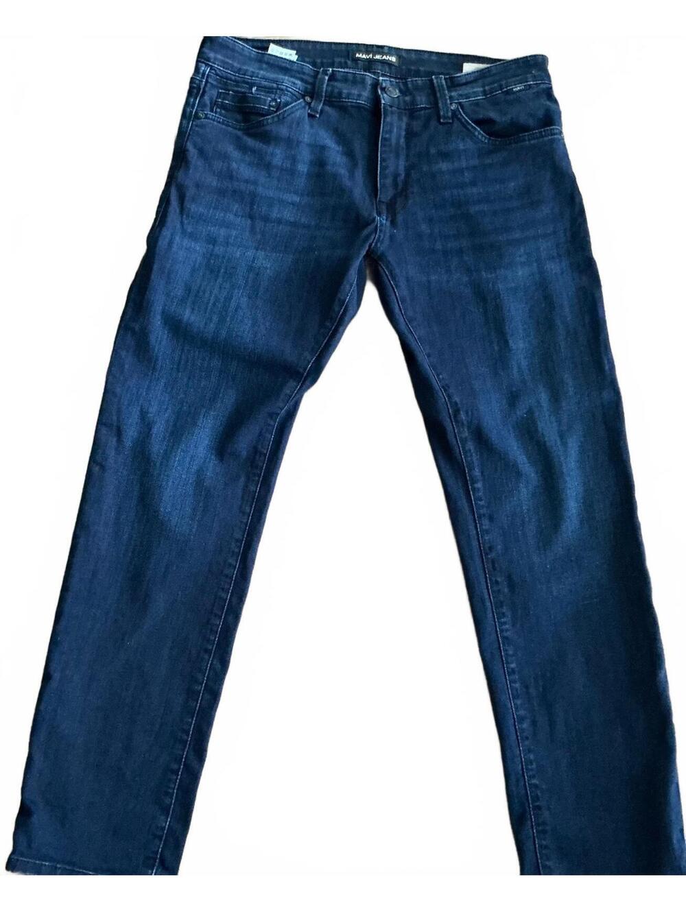 Mavi Jake Slim Leg Dark Blue Jeans size 33/30